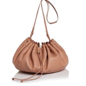 Dex Nappa Bucket Bag In Nude